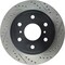 Centric Parts Sport Drilled/Slotted Brake Rotor, 127.66065L 127.66065L - alternate 1